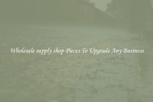 Wholesale supply shop Pieces To Upgrade Any Business