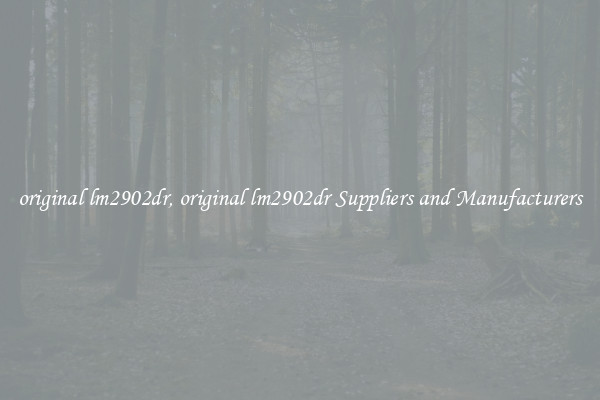 original lm2902dr, original lm2902dr Suppliers and Manufacturers