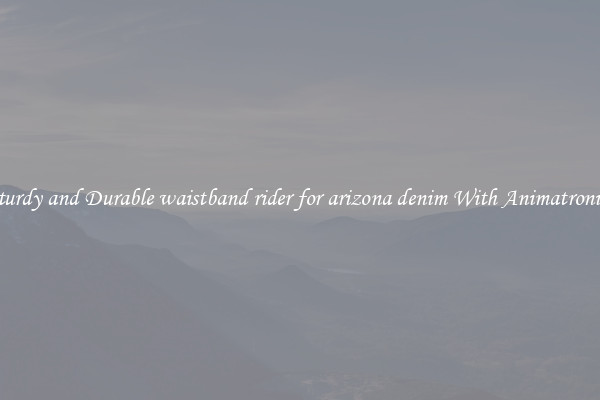 Sturdy and Durable waistband rider for arizona denim With Animatronics