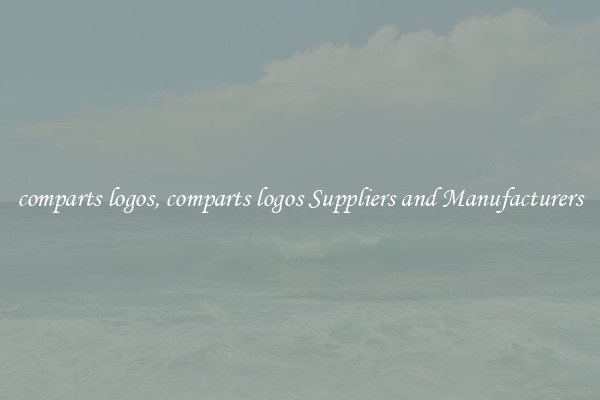 comparts logos, comparts logos Suppliers and Manufacturers