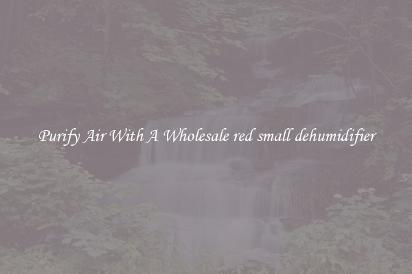 Purify Air With A Wholesale red small dehumidifier