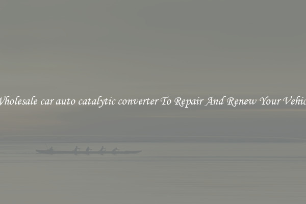 Wholesale car auto catalytic converter To Repair And Renew Your Vehicle